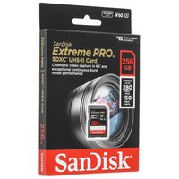 Карта памяти SanDisk Extreme Pro SDXC 256 ГБ [SDSDXEP-256G-GN4IN]