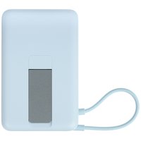 Портативный аккумулятор Xiaomi Magnetic Power Bank 10000 with Built-in Stand голубой
