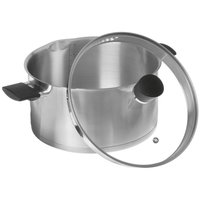 Pot OneTwo Amber O3SC55 5.5 L 24 cm silver