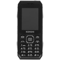 Сотовый телефон KENSHI Lock 241 черный/серебристый