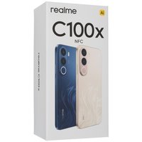 6.8" Smartphone realme C100x 128 GB blue
