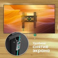 Кронштейн для ТВ ONKRON FM1 черный