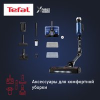 Vertikal changyutgich  Tefal X-Force Flex 9.60 Aqua TY20C7WO  qora