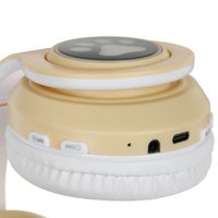 Wireless/wired headphones KENSHI Cat yellow 2024