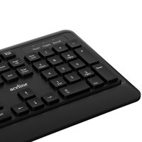 Клавиатура+мышь  проводная  Aceline KY-348 черный