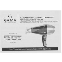 Фен GA.MA PL BEYOU 4D черный/золотистый