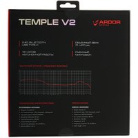Беспроводные/проводные наушники ARDOR GAMING Temple V2  черный 2025