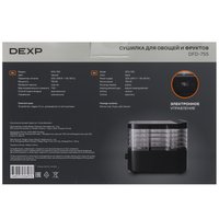 Сушилка для овощей и фруктов DEXP DFD-755 черный