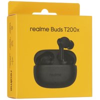 TWS headphones Realme Buds T200Х black 2025