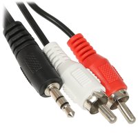 Cable   Aceline jack 3.5 mm - 2RCA black