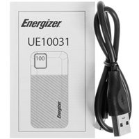 Портативный аккумулятор Energizer UE10031 черный