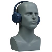 Проводные наушники JBL Tune 520C  синий 2025