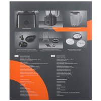 Кухонный комбайн Reoka RKFP-1602 черный