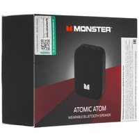 Portable speaker MONSTER Atomic Atom, black