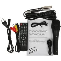Audio system Fiero Native 500 HS500 black