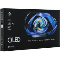 55" (139 см) Телевизор DEXP 55OCG черный