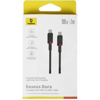 Кабель Baseus USB Type-C - USB Type-C красный 2 м