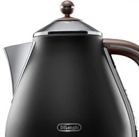 Электрочайник DeLonghi Icona Vintage KBOV 2001.BK черный