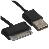Кабель FinePower 30-pin Samsung - USB Type-A черный