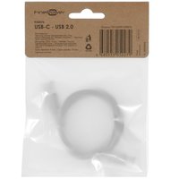 Кабель FinePower USB Type-C - USB Type-A черный 1 м