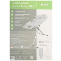 Гладильная доска НИКА НТ10+Д/ЛС Линии на сером серый