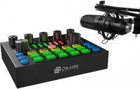 Микрофонный комплект Оклик SM-600G черный