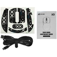 Мышь беспроводная/проводная Attack Shark X3 [Shark X3 Black] черный