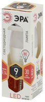 Лампа светодиодная ЭРА LED smd B35-9w-827-E14