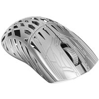 Мышь беспроводная/проводная PWNAGE Trinity Gaming Mouse CF [Trinity Gaming Mouse CF Platinum（Cutout/Sides)] серебристый