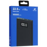Портативный аккумулятор KEYRON PD-10 серый
