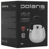 Чайник для плиты Polaris Mela-2.5L серебристый