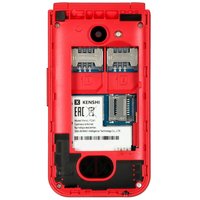 Сотовый телефон KENSHI F241 красный/черный