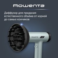 Фен Rowenta HY7120E0 зеленый/черный