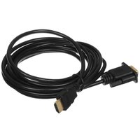 Кабель однонаправленный DEXP HDMI - VGA, 3 м