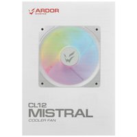 Вентилятор ARDOR GAMING Mistral CL12  белый