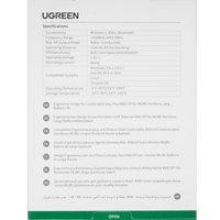 Mouse wireless UGREEN Ergonomic Wireless Mouse [25752] red
