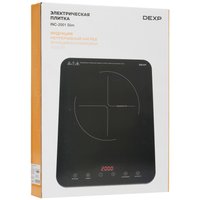Плита компактная электрическая DEXP INC-2001 Slim черный