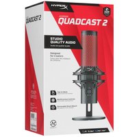 Микрофонный комплект HyperX QuadCast 2 черный