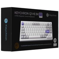 Клавиатура  проводная Keychron Q1 HE 8K цвет белый