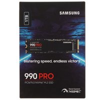 1000 ГБ M.2 NVMe накопитель Samsung 990 PRO [MZ-V9P1T0BW]