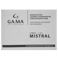 Фен GA.MA MISTRAL CERAMIC - ET черный
