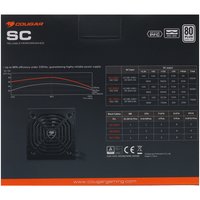 Блок питания Cougar SC 550 [31SA055.6433P] черный