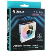 Реверсный вентилятор LIAN LI UNI FAN SL-INF WIRELESS 120 Reversed Blade [G99.12RSLIN1W1W.R0] белый