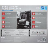 Материнская плата MSI B760 GAMING PLUS WIFI DDR4