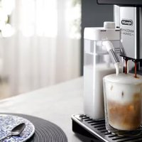 Milk frother De'Longhi LatteCrema Cool white