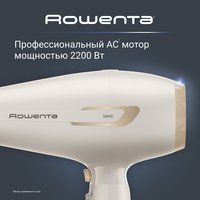 Фен Rowenta CV7243F0 белый/золотистый