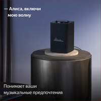 Умная колонка Яндекс Станция Макс черный