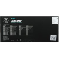 Клавиатура  проводная + беспроводная AULA F87 Pro цвет розовый