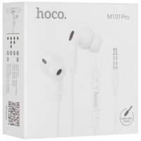 Проводные наушники Hoco M101 Pro  белый 2023