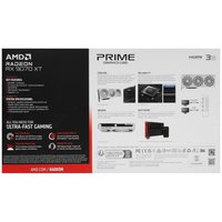 Видеокарта ASUS AMD Radeon 9070 XT PRIME White OC Edition [PRIME-RX9070XT-O16G-WHITE]